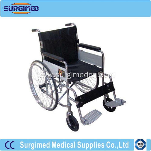 Transfer lightweight folding wheelchair